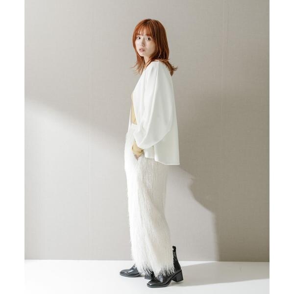 アーバンリサーチ ロッソ（URBAN RESEARCH ROSSO）/ELENDEEK　FRINGE STRAIGHT SKIRT_3