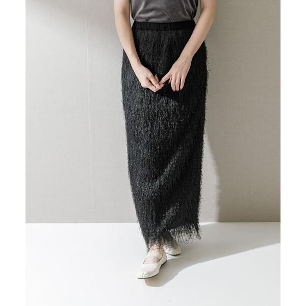 アーバンリサーチ ロッソ（URBAN RESEARCH ROSSO）/ELENDEEK　FRINGE STRAIGHT SKIRT_12