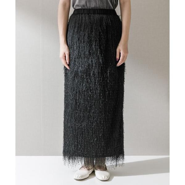 アーバンリサーチ ロッソ（URBAN RESEARCH ROSSO）/ELENDEEK　FRINGE STRAIGHT SKIRT_15