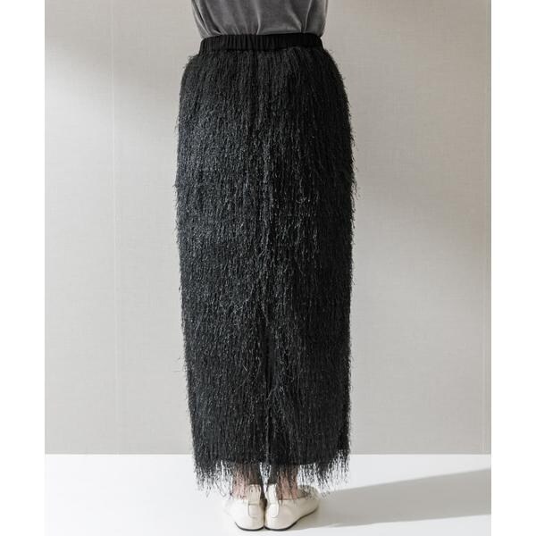 アーバンリサーチ ロッソ（URBAN RESEARCH ROSSO）/ELENDEEK　FRINGE STRAIGHT SKIRT_17