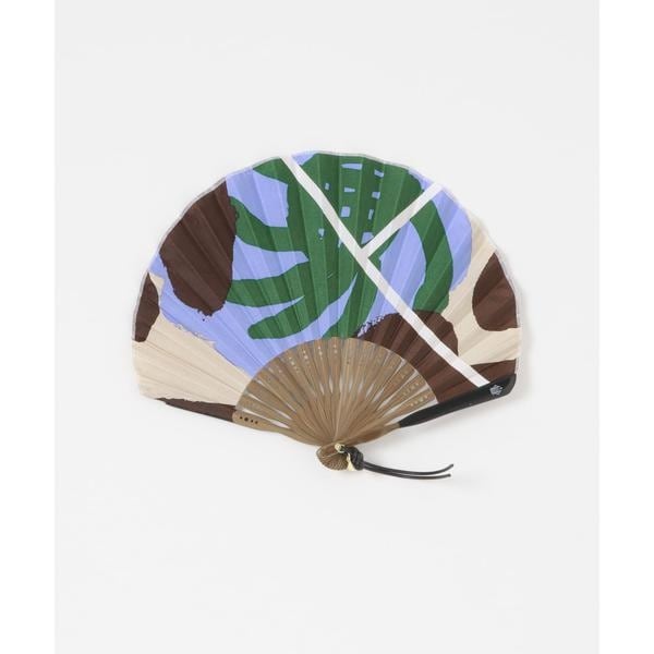 アーバンリサーチ ロッソ（URBAN RESEARCH ROSSO）/manipuri　扇子ペイントフラワー