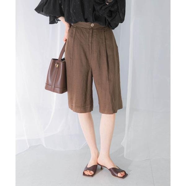 アーバンリサーチ ロッソ（URBAN RESEARCH ROSSO）/ラミーハーフパンツ