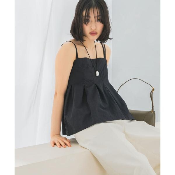 アーバンリサーチ ロッソ（URBAN RESEARCH ROSSO）/撥水UVデザインタックキャミソール