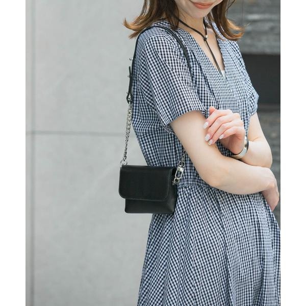 YENN CHAIN BELT POUCH ブラック YENN | kaila_shop