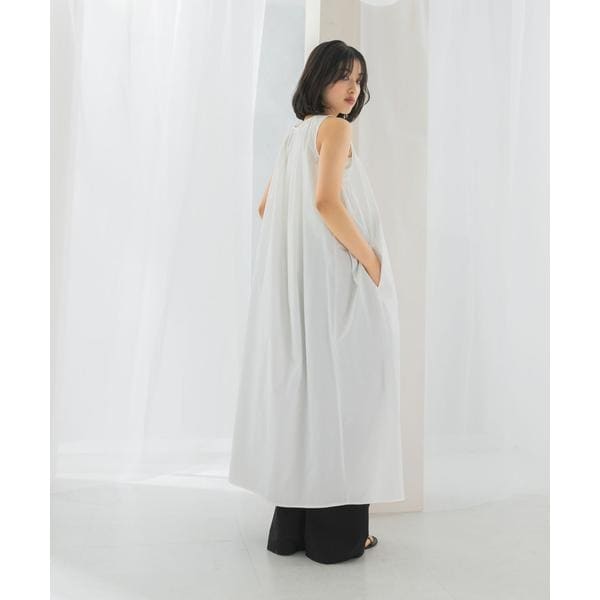 アーバンリサーチ ロッソ（URBAN RESEARCH ROSSO）/le　RELAXED FIT SHIRRING DRESS_1