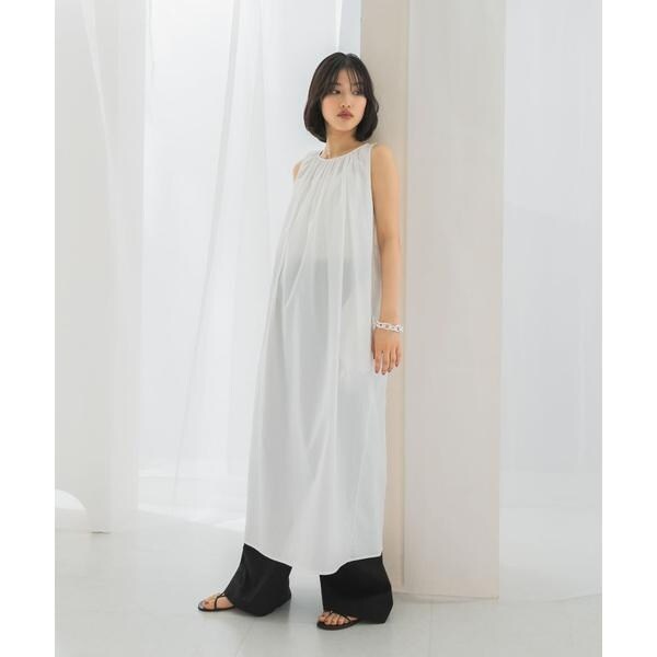 アーバンリサーチ ロッソ（URBAN RESEARCH ROSSO）/le　RELAXED FIT SHIRRING DRESS_2