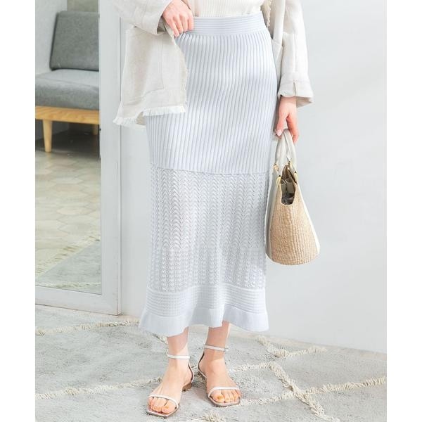 アーバンリサーチ ロッソ（URBAN RESEARCH ROSSO）/TRICOTE　PATTERN SKIRT