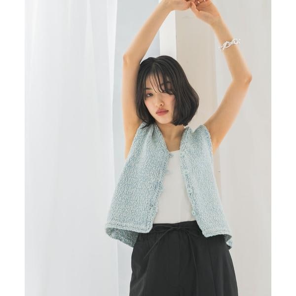 アーバンリサーチ ロッソ（URBAN RESEARCH ROSSO）/le　BELLE EPOQUE COTTON VEST