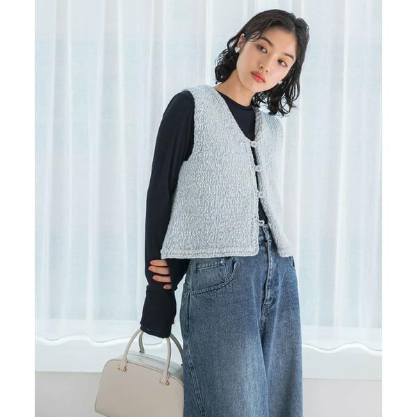 アーバンリサーチ ロッソ（URBAN RESEARCH ROSSO）/le　BELLE EPOQUE COTTON VEST_8
