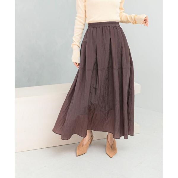 アーバンリサーチ ロッソ（URBAN RESEARCH ROSSO）/ブライトギャザースカート