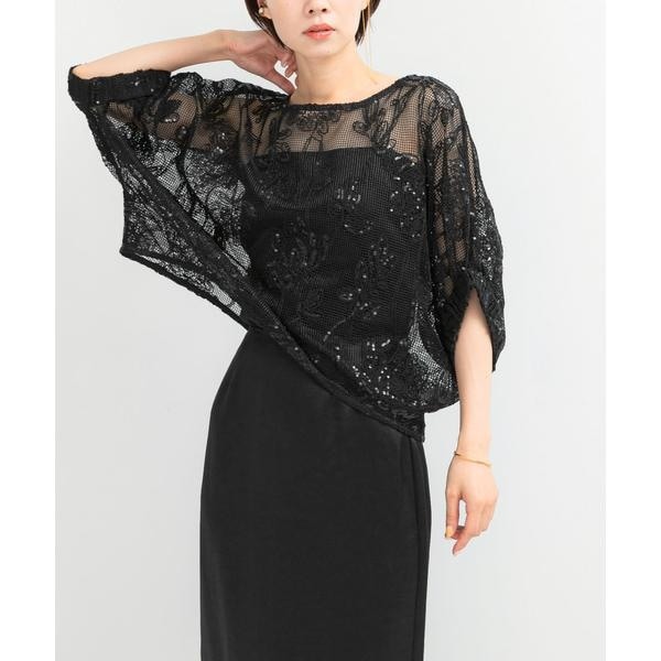 アーバンリサーチ ロッソ（URBAN RESEARCH ROSSO）/TORRAZZO DONNA　Botanical pattern spangle blouse_1