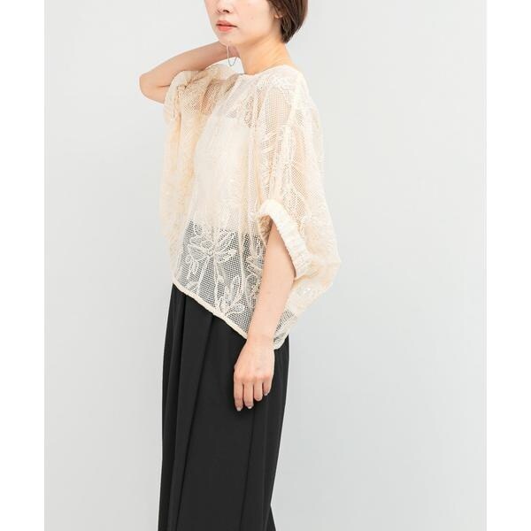 アーバンリサーチ ロッソ（URBAN RESEARCH ROSSO）/TORRAZZO DONNA　Botanical pattern spangle blouse_10