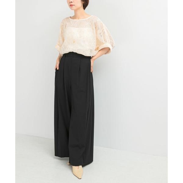 アーバンリサーチ ロッソ（URBAN RESEARCH ROSSO）/TORRAZZO DONNA　Botanical pattern spangle blouse_11