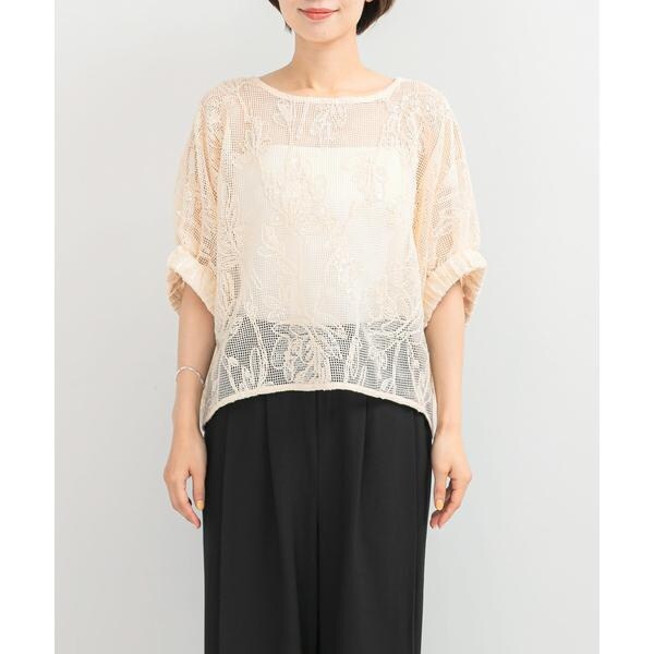 アーバンリサーチ ロッソ（URBAN RESEARCH ROSSO）/TORRAZZO DONNA　Botanical pattern spangle blouse_12