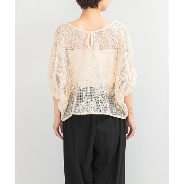 アーバンリサーチ ロッソ（URBAN RESEARCH ROSSO）/TORRAZZO DONNA　Botanical pattern spangle blouse_14