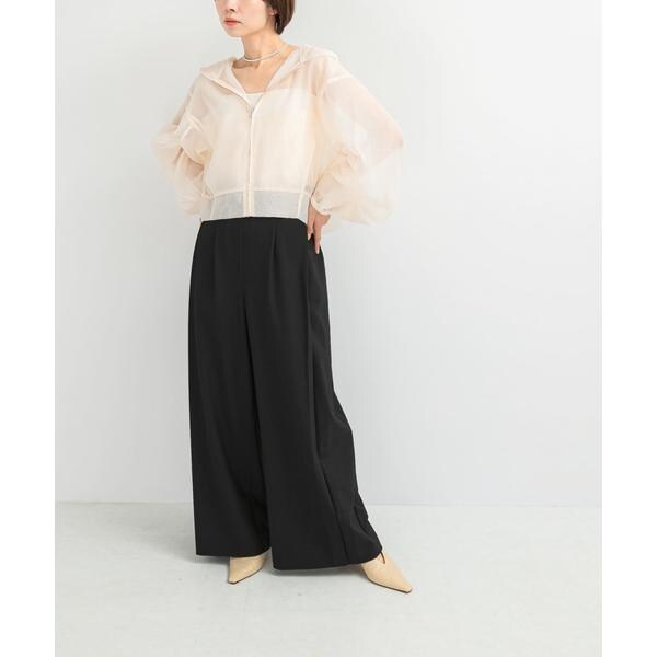 アーバンリサーチ ロッソ（URBAN RESEARCH ROSSO）/ELENDEEK　HOODIE SHEER BLOUSON