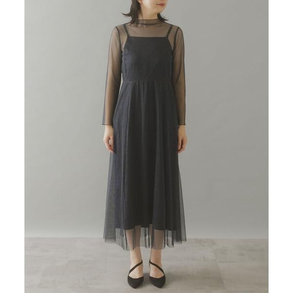 アーバンリサーチ ロッソ（URBAN RESEARCH ROSSO）/kaene　ラメチュールメローワンピース_14