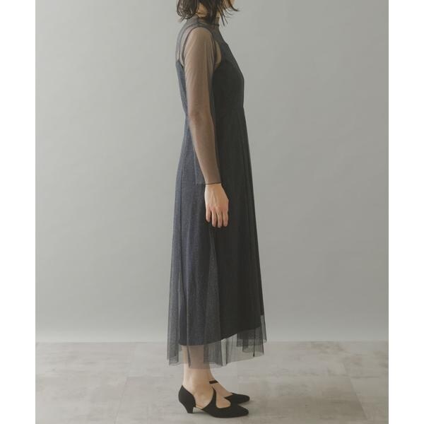 アーバンリサーチ ロッソ（URBAN RESEARCH ROSSO）/kaene　ラメチュールメローワンピース_15