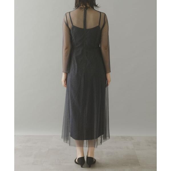 アーバンリサーチ ロッソ（URBAN RESEARCH ROSSO）/kaene　ラメチュールメローワンピース_16
