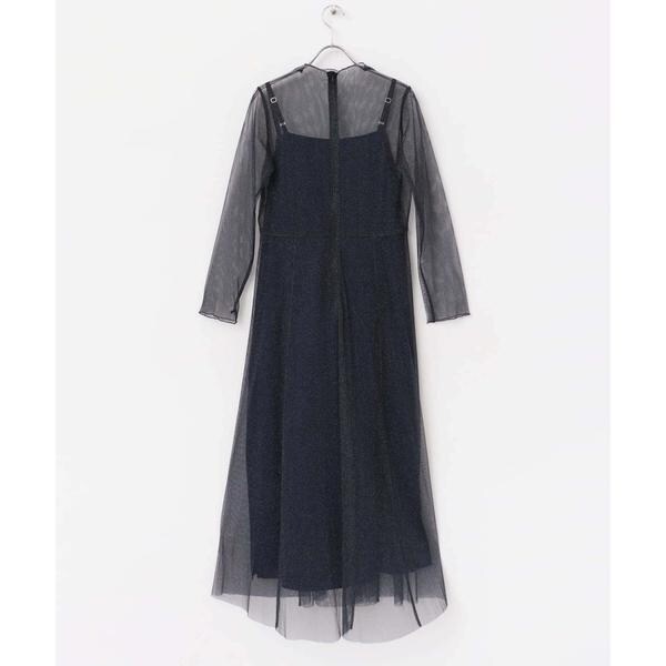 アーバンリサーチ ロッソ（URBAN RESEARCH ROSSO）/kaene　ラメチュールメローワンピース_19
