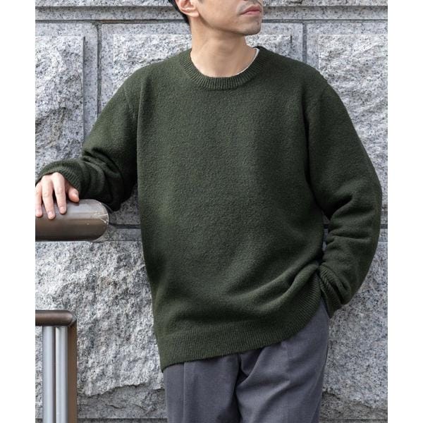 アーバンリサーチ ロッソ（URBAN RESEARCH ROSSO）/ブークレストレッチクルーニット