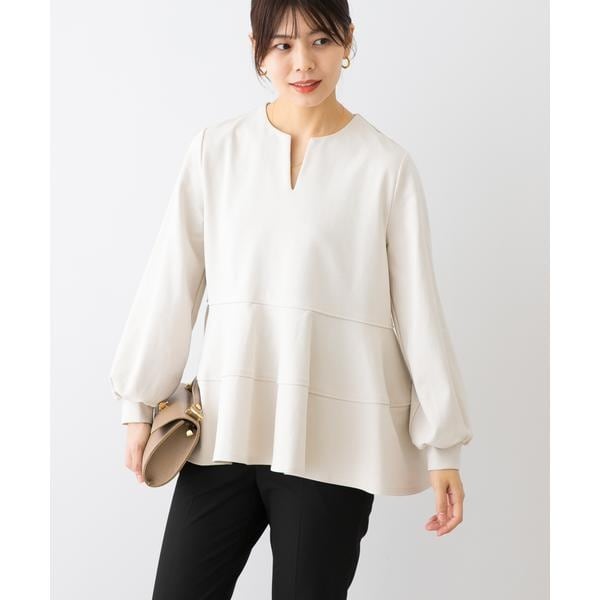 アーバンリサーチ ロッソ（URBAN RESEARCH ROSSO）/F by ROSSO　ペプラムカットプルオーバー