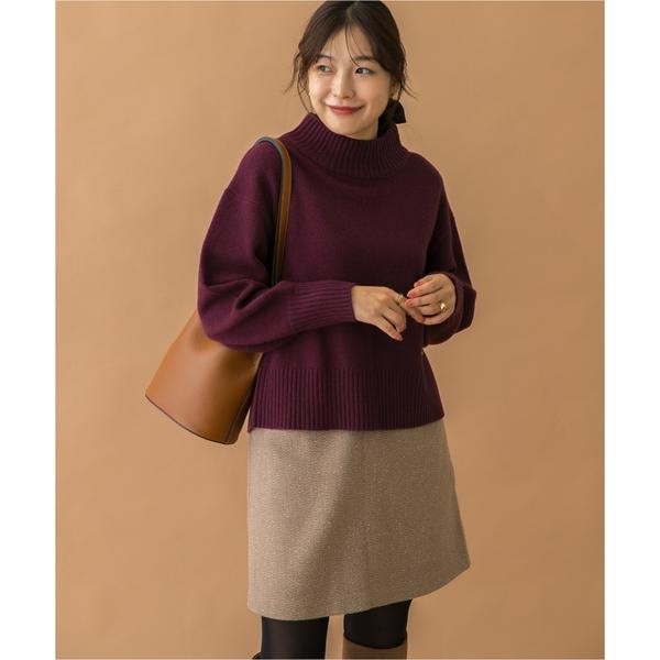 アーバンリサーチ ロッソ（URBAN RESEARCH ROSSO）/F by ROSSO　ハミルトンハイネックニット