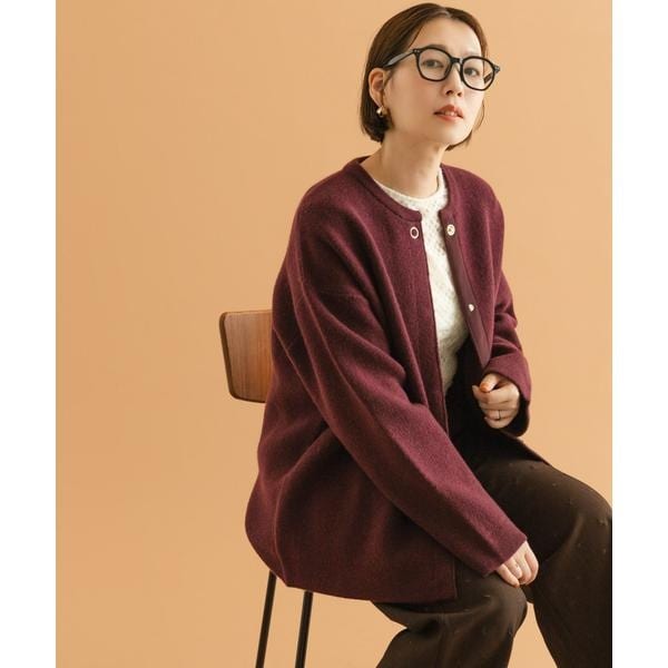 アーバンリサーチ ロッソ（URBAN RESEARCH ROSSO）/F by ROSSO　ハミルトン接結ニットコート