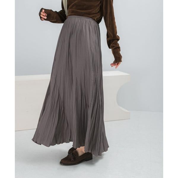 アーバンリサーチ ロッソ（URBAN RESEARCH ROSSO）/ワッシャープリーツスカート