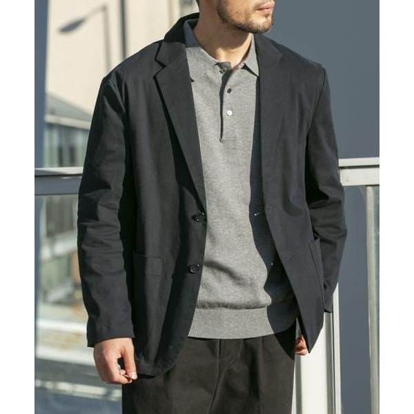 アーバンリサーチ ロッソ（URBAN RESEARCH ROSSO）/『XLサイズあり』ピーチツイルストレッチシングルジャケット