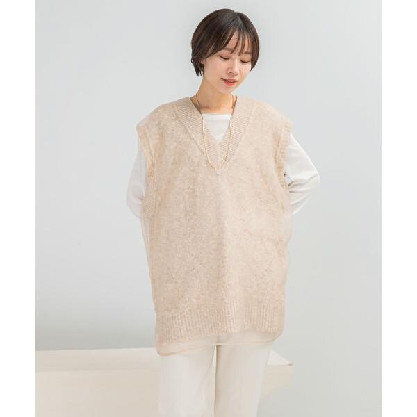 アーバンリサーチ ロッソ（URBAN RESEARCH ROSSO）/CHIGNON　リバーオーガンドッキングベスト