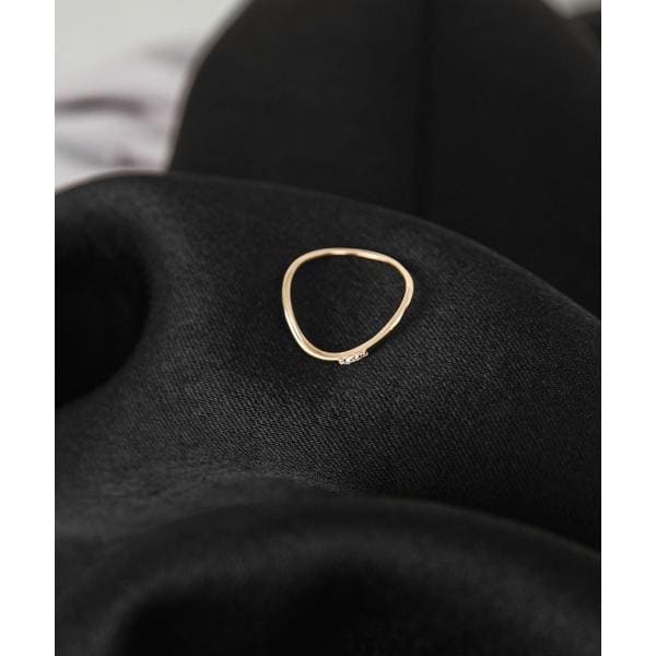 アーバンリサーチ ロッソ（URBAN RESEARCH ROSSO）/Favorible　Curvy diamond ring