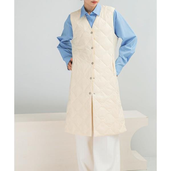 アーバンリサーチ ロッソ（URBAN RESEARCH ROSSO）/TAION　VNECK LONG DOWN GILET