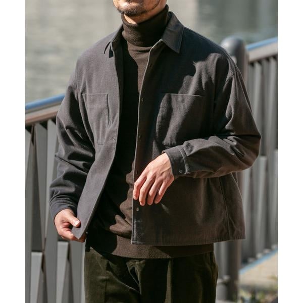 アーバンリサーチ ロッソ（URBAN RESEARCH ROSSO）/ウールライクCPOシャツブルゾン
