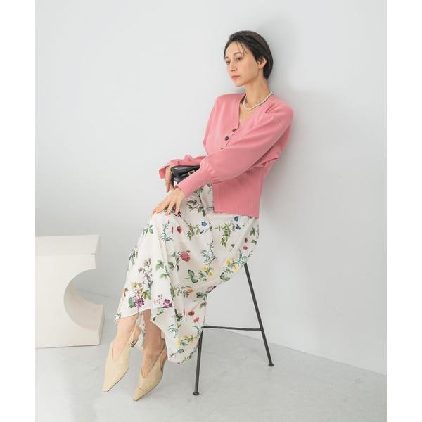 アーバンリサーチ ロッソ（URBAN RESEARCH ROSSO）/ボタニカルプリントマキシスカート