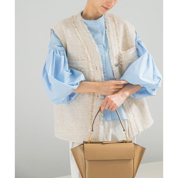 アーバンリサーチ ロッソ（URBAN RESEARCH ROSSO）/ボリュームスリーブシャツブラウス