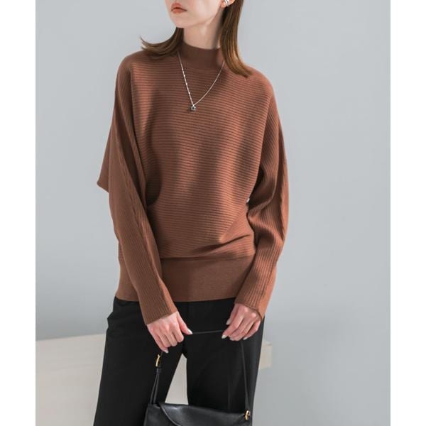 【NEW】アーバンリサーチ ロッソ（URBAN RESEARCH ROSSO）/『WEB限定』ウォッシャブルアンチピリングドルマンニット