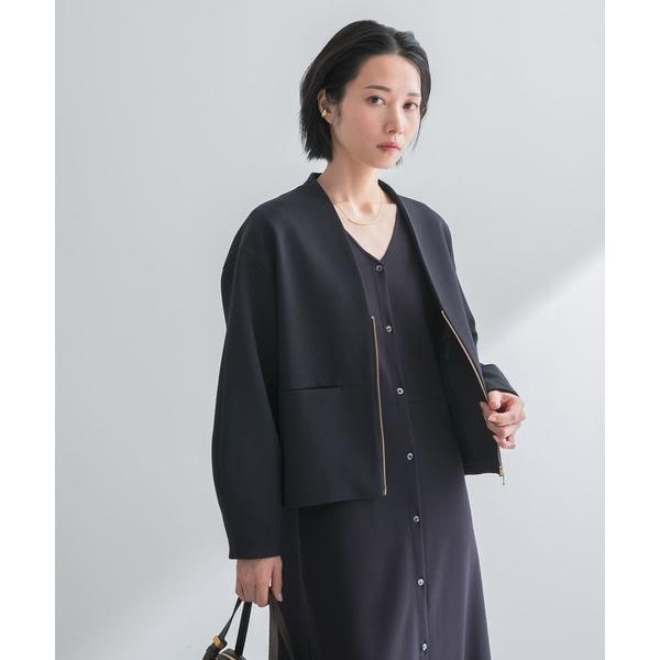 アーバンリサーチ ロッソ（URBAN RESEARCH ROSSO）/ストレッチジョーゼットブルゾン