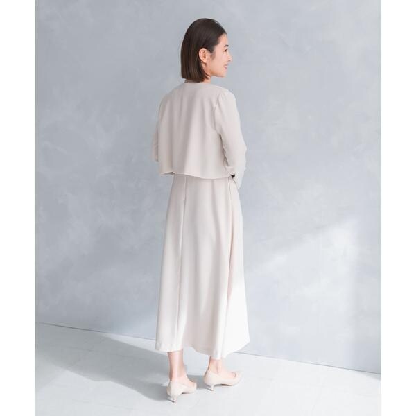 アーバンリサーチ ロッソ（URBAN RESEARCH ROSSO）/kaene　シフォン合わせロングワンピース_7