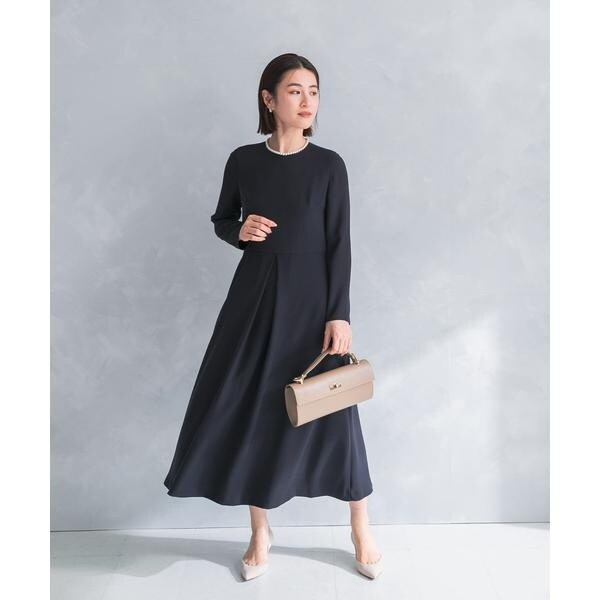 アーバンリサーチ ロッソ（URBAN RESEARCH ROSSO）/kaene　シフォン合わせロングワンピース_13