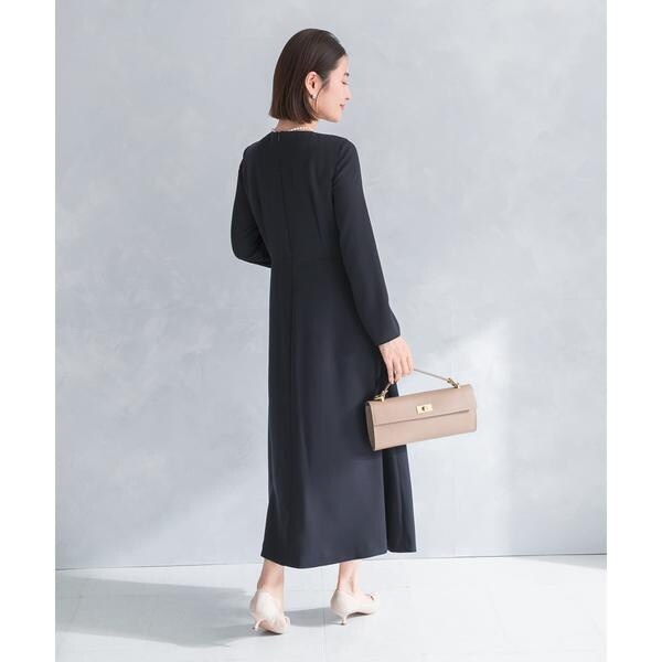 アーバンリサーチ ロッソ（URBAN RESEARCH ROSSO）/kaene　シフォン合わせロングワンピース_14