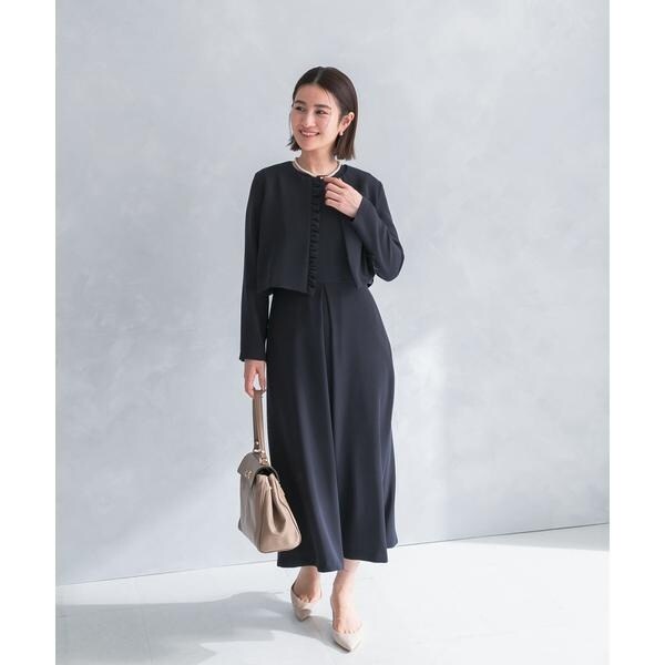 アーバンリサーチ ロッソ（URBAN RESEARCH ROSSO）/kaene　シフォン合わせロングワンピース_15
