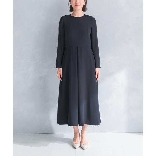 アーバンリサーチ ロッソ（URBAN RESEARCH ROSSO）/kaene　シフォン合わせロングワンピース_17