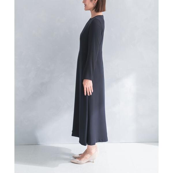 アーバンリサーチ ロッソ（URBAN RESEARCH ROSSO）/kaene　シフォン合わせロングワンピース_18