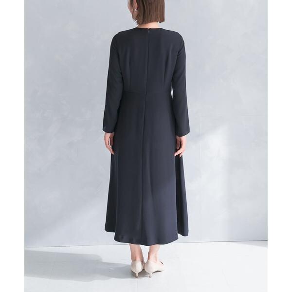 アーバンリサーチ ロッソ（URBAN RESEARCH ROSSO）/kaene　シフォン合わせロングワンピース_19