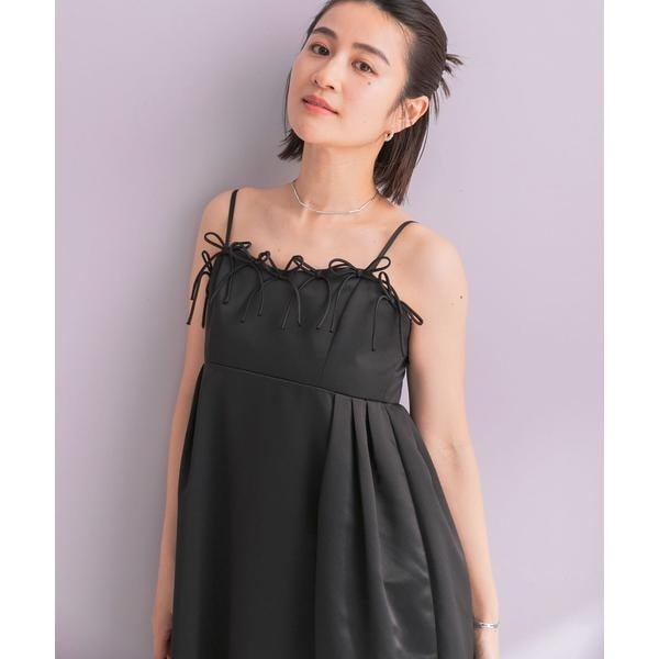 アーバンリサーチ ロッソ（URBAN RESEARCH ROSSO）/ANDRESD　RIBBONS DRESS×SHEER TOPS