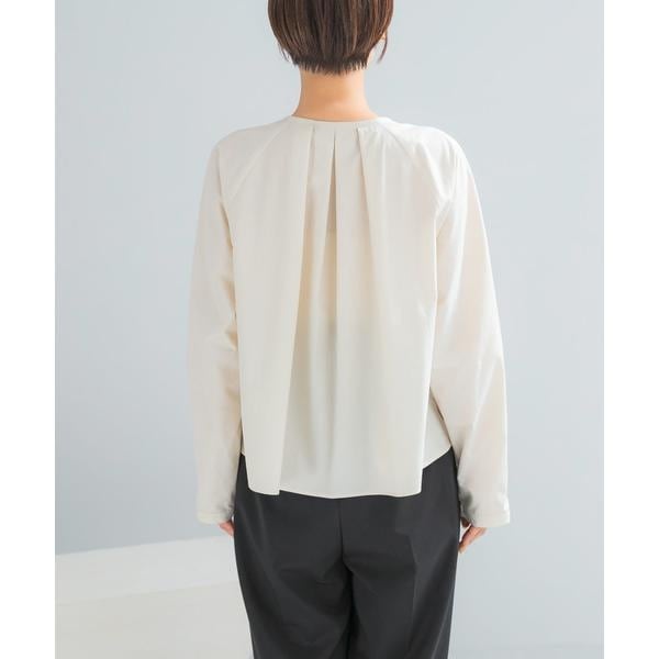 アーバンリサーチ ロッソ（URBAN RESEARCH ROSSO）/タックボリュームショートシャツブラウス_15