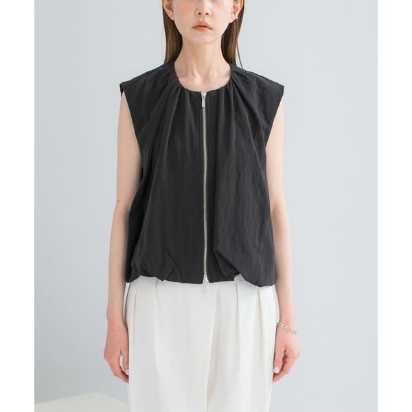 アーバンリサーチ ロッソ（URBAN RESEARCH ROSSO）/CHIGNON　ダブルジップバルーンジレ_7