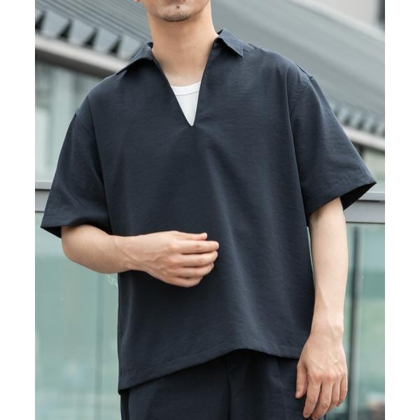 アーバンリサーチ ロッソ（URBAN RESEARCH ROSSO）/『セットアップ対応』『防シワ/速乾』ドライイージースキッパーシャツ
