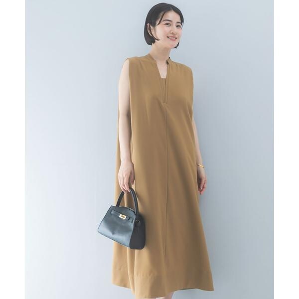 【NEW】アーバンリサーチ ロッソ（URBAN RESEARCH ROSSO）/クールタッチ 吸水速乾キーネックフレアワンピース_14